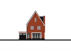 Strakke eigentijdse woning