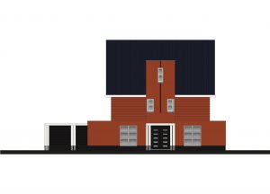 Strakke eigentijdse woning